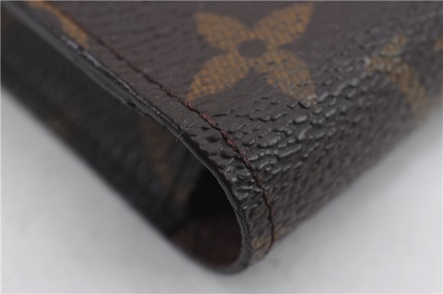 Authentic LOUIS VUITTON Monogram Etui Cigarette Case M63024 LV 4585C