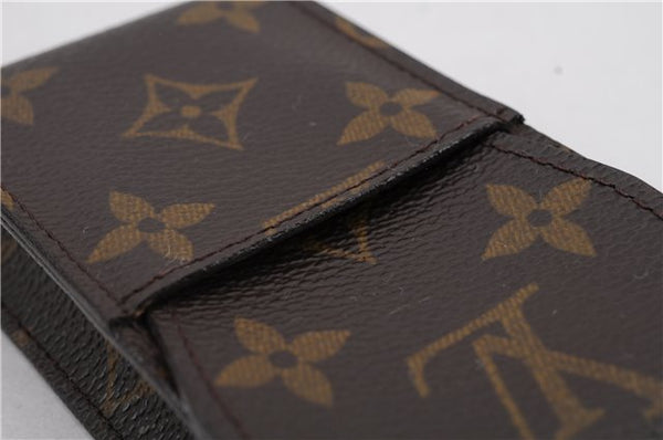 Authentic LOUIS VUITTON Monogram Etui Cigarette Case M63024 LV 4585C