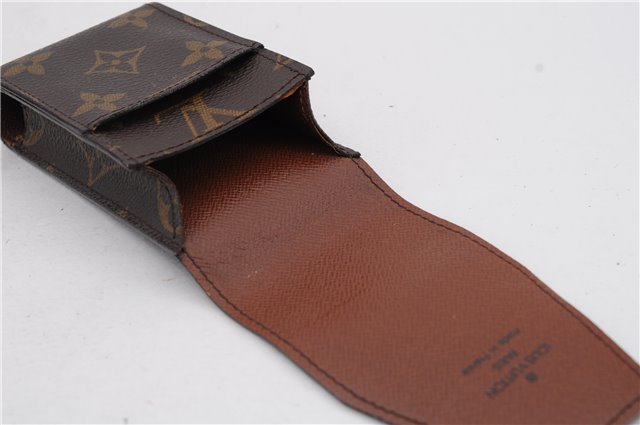 Authentic LOUIS VUITTON Monogram Etui Cigarette Case M63024 LV 4585C