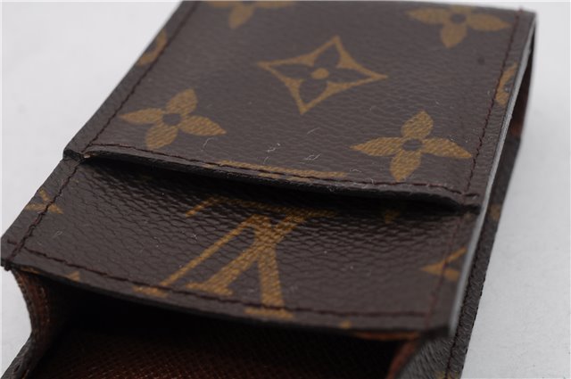 Authentic LOUIS VUITTON Monogram Etui Cigarette Case M63024 LV 4585C