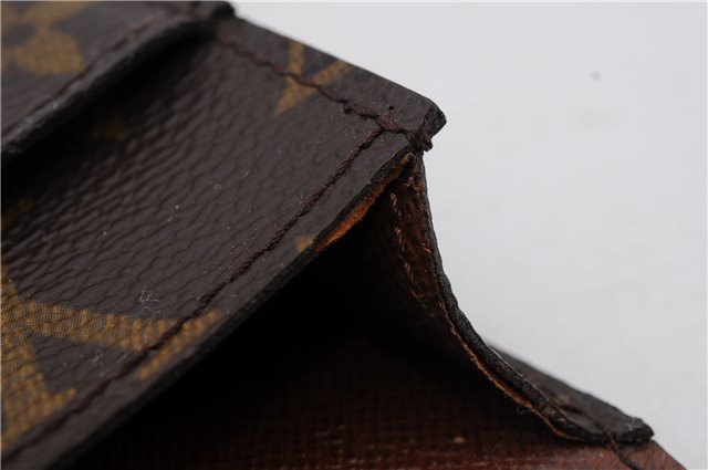 Authentic LOUIS VUITTON Monogram Etui Cigarette Case M63024 LV 4585C