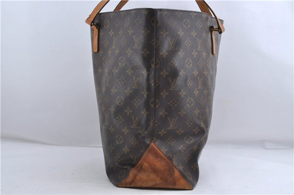 Authentic Louis Vuitton Monogram Cabas Alto Tote Bag M51152 LV 4585D