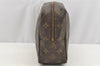 Auth Louis Vuitton Monogram Trousse Toilette 28 Clutch Hand Bag M47522 LV 4585I