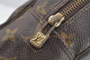 Auth Louis Vuitton Monogram Trousse Toilette 28 Clutch Hand Bag M47522 LV 4585I