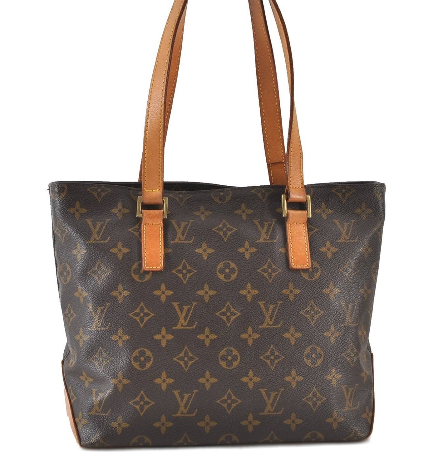 Authentic Louis Vuitton Monogram Cabas Piano Tote Bag M51148 LV 4586D