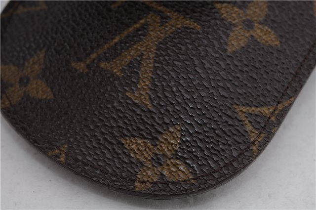 Authentic LOUIS VUITTON Monogram Etui Lunette Rabat Glasses Case M62970 LV 4587C