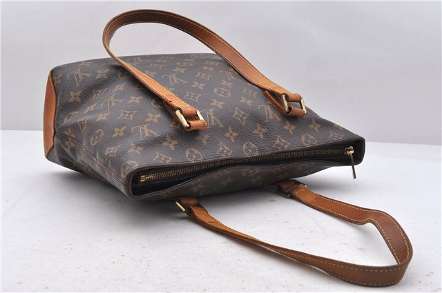 Authentic Louis Vuitton Monogram Cabas Piano Tote Bag Purse M51148 LV 4587D