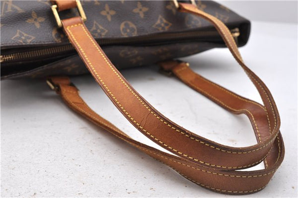 Authentic Louis Vuitton Monogram Cabas Piano Tote Bag Purse M51148 LV 4587D