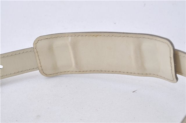 Authentic Louis Vuitton Epi Turenne PM Shoulder Bag White M5928J LV 4587F