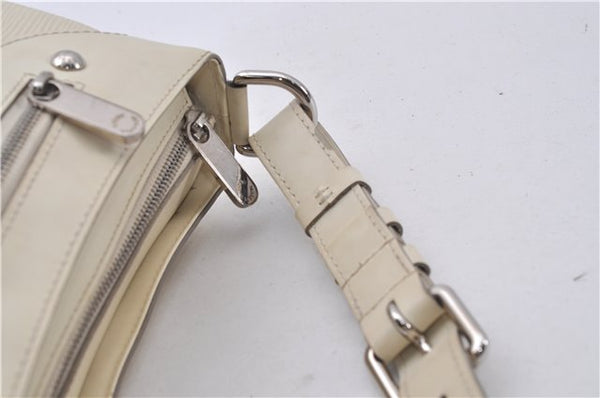 Authentic Louis Vuitton Epi Turenne PM Shoulder Bag White M5928J LV 4587F