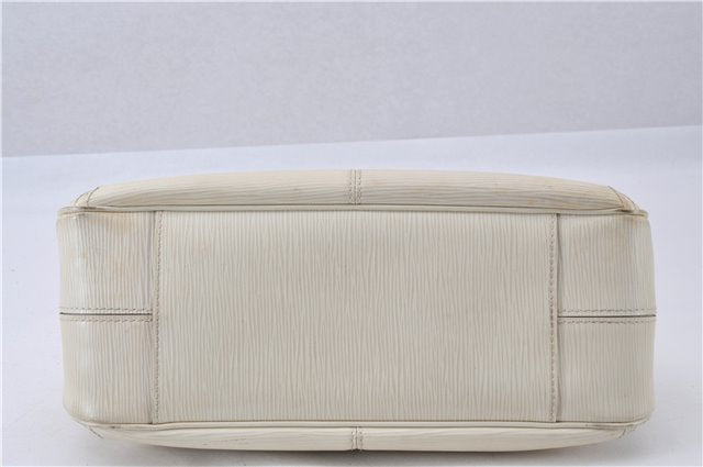 Authentic Louis Vuitton Epi Turenne PM Shoulder Bag White M5928J LV 4587F