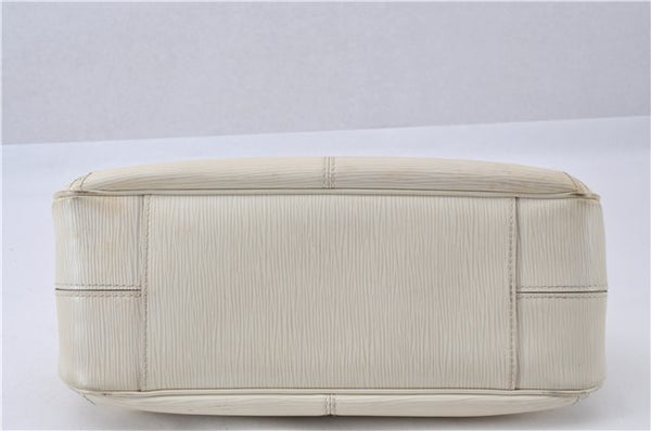 Authentic Louis Vuitton Epi Turenne PM Shoulder Bag White M5928J LV 4587F