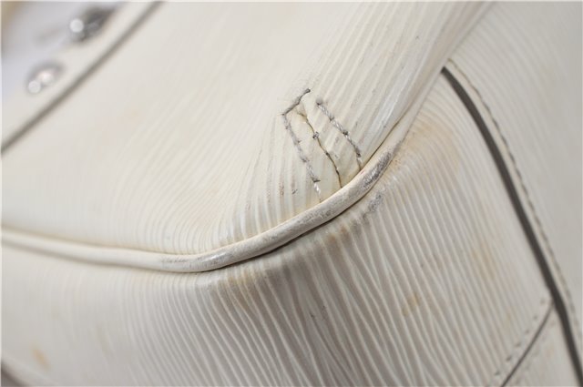 Authentic Louis Vuitton Epi Turenne PM Shoulder Bag White M5928J LV 4587F