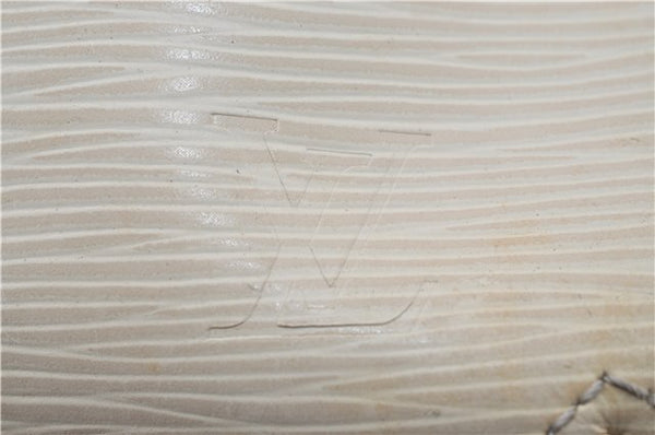 Authentic Louis Vuitton Epi Turenne PM Shoulder Bag White M5928J LV 4587F