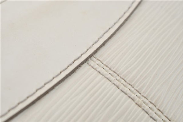 Authentic Louis Vuitton Epi Turenne PM Shoulder Bag White M5928J LV 4587F