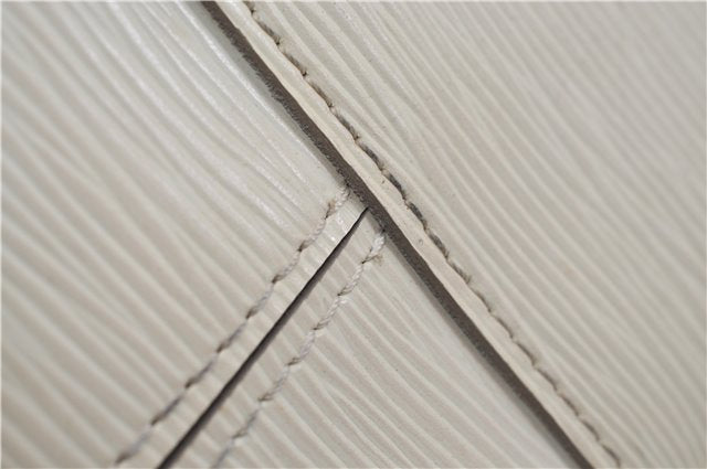 Authentic Louis Vuitton Epi Turenne PM Shoulder Bag White M5928J LV 4587F