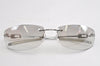 Authentic GUCCI Sunglasses Rhinestone 1784/STRASS Titanium Silver 4588I