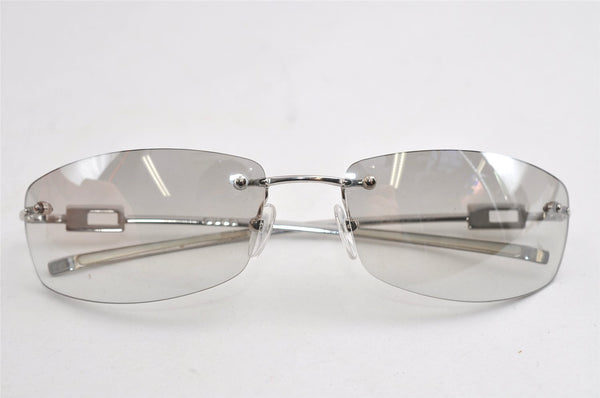 Authentic GUCCI Sunglasses Rhinestone 1784/STRASS Titanium Silver 4588I