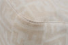 Authentic FENDI Zucca Mamma Baguette Shoulder Bag Canvas Leather Beige 4589I