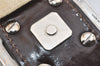 Authentic FENDI Zucca Mamma Baguette Shoulder Bag Canvas Leather Beige 4589I