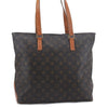 Authentic Louis Vuitton Monogram Cabas Mezzo Tote Bag M51151 LV 4590D