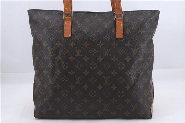 Authentic Louis Vuitton Monogram Cabas Mezzo Tote Bag M51151 LV 4590D