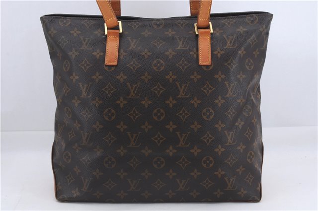 Authentic Louis Vuitton Monogram Cabas Mezzo Tote Bag M51151 LV 4590D