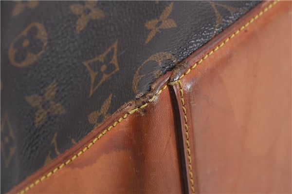Authentic Louis Vuitton Monogram Cabas Mezzo Tote Bag M51151 LV 4590D
