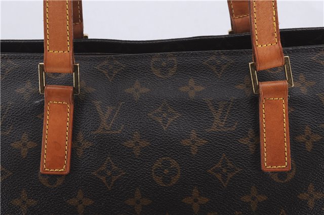 Authentic Louis Vuitton Monogram Cabas Mezzo Tote Bag M51151 LV 4590D