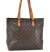 Authentic Louis Vuitton Monogram Cabas Mezzo Tote Bag M51151 LV 4591D