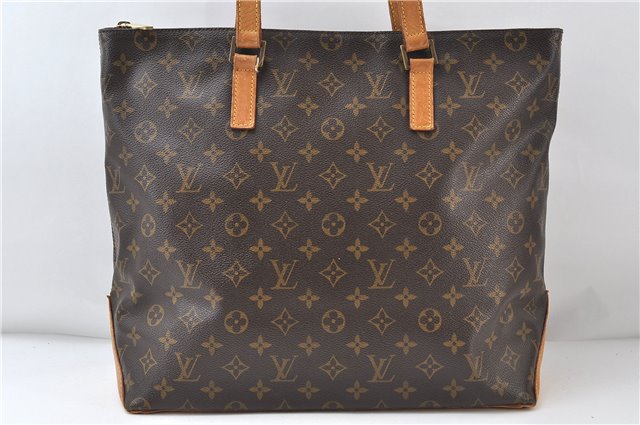 Authentic Louis Vuitton Monogram Cabas Mezzo Tote Bag M51151 LV 4591D