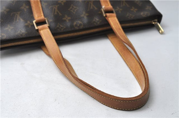 Authentic Louis Vuitton Monogram Cabas Mezzo Tote Bag M51151 LV 4591D