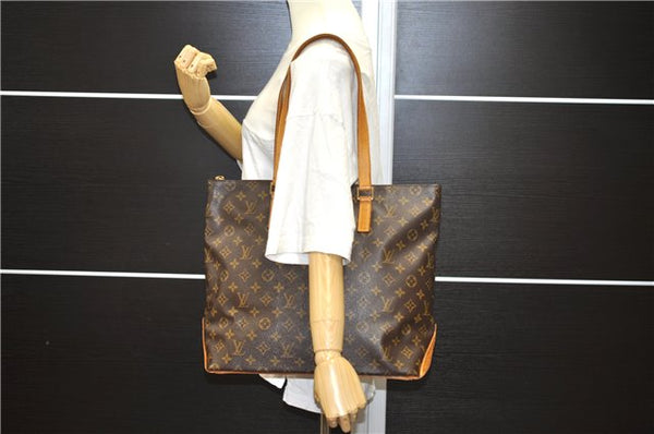 Authentic Louis Vuitton Monogram Cabas Mezzo Tote Bag M51151 LV 4591D