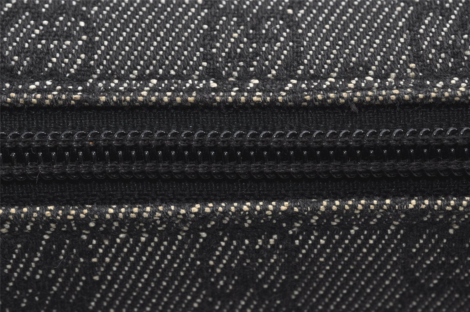 Authentic GUCCI Vintage Shoulder Hand Bag GG Canvas Leather 92697 Black 4591I