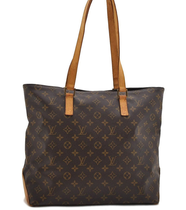 Authentic Louis Vuitton Monogram Cabas Mezzo Tote Bag M51151 LV 4592D