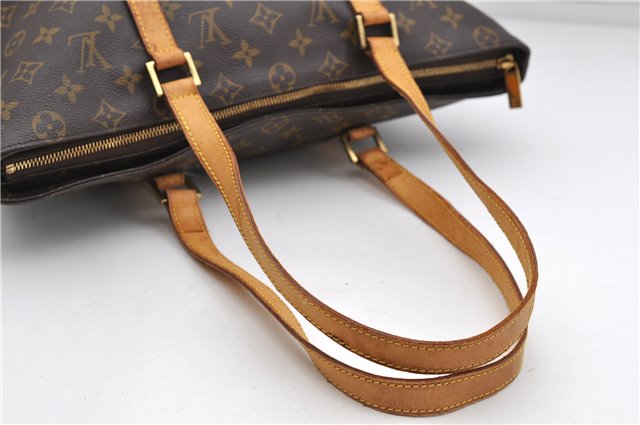 Authentic Louis Vuitton Monogram Cabas Mezzo Tote Bag M51151 LV 4592D