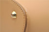 Authentic BURBERRY Vintage Leather Shoulder Hand Tote Bag Purse Beige 4592E