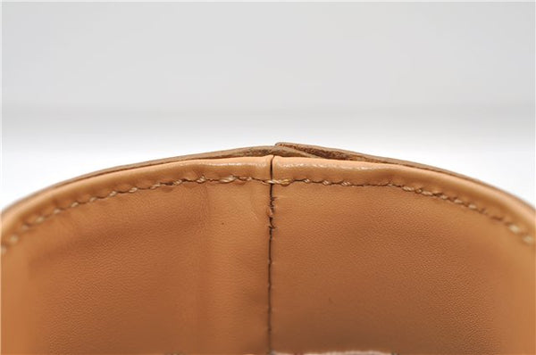 Authentic BURBERRY Vintage Leather Shoulder Hand Tote Bag Purse Beige 4592E