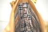 Authentic BURBERRY Vintage Leather Shoulder Hand Tote Bag Purse Beige 4592E
