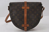 Authentic Louis Vuitton Monogram Chantilly GM Shoulder Cross Bag M51232 LV 4592I