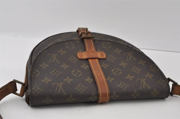 Authentic Louis Vuitton Monogram Chantilly GM Shoulder Cross Bag M51232 LV 4592I