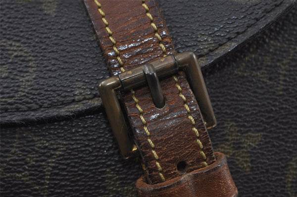 Authentic Louis Vuitton Monogram Chantilly GM Shoulder Cross Bag M51232 LV 4592I