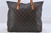 Authentic Louis Vuitton Monogram Cabas Mezzo Tote Bag M51151 LV 4593D