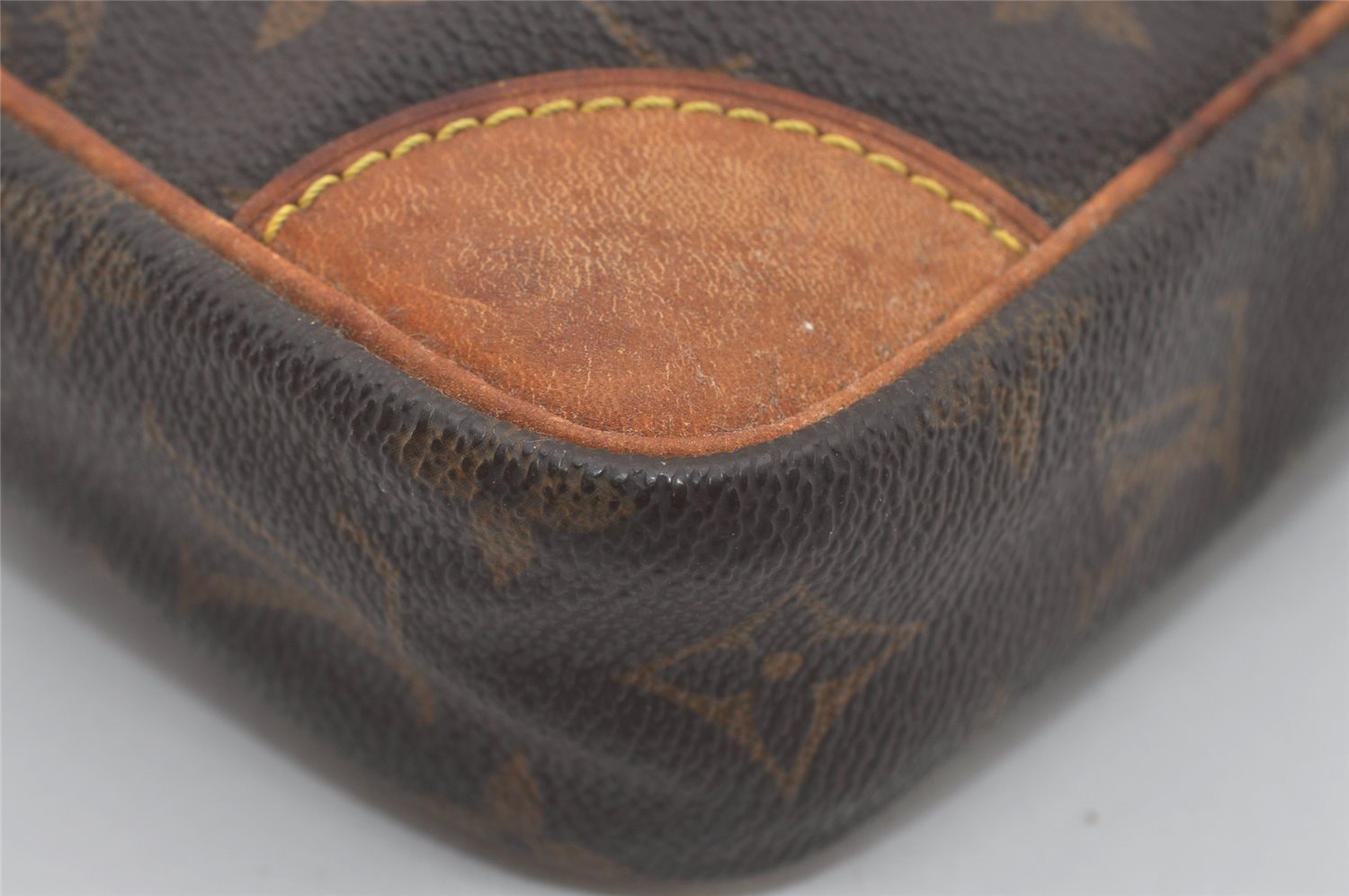 Authentic Louis Vuitton Monogram Danube Shoulder Cross Body Bag M45266 LV 4594I