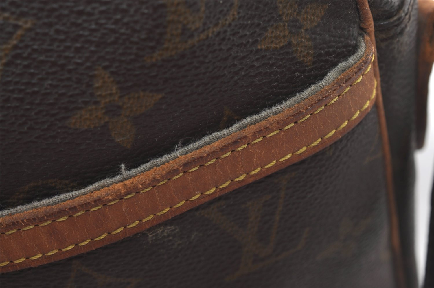 Authentic Louis Vuitton Monogram Danube Shoulder Cross Body Bag M45266 LV 4594I