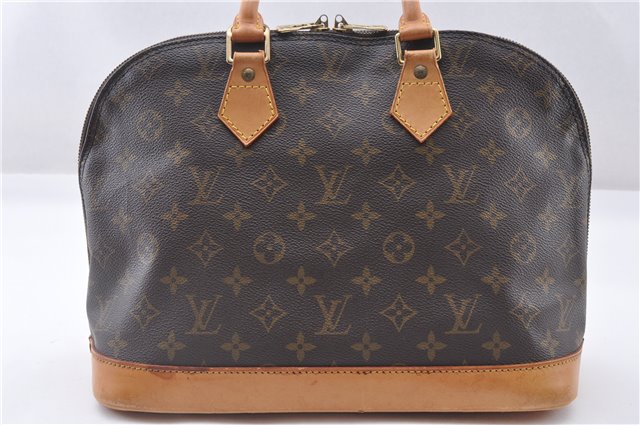 Authentic Louis Vuitton Monogram Alma Hand Bag Purse M51130 LV 4595F