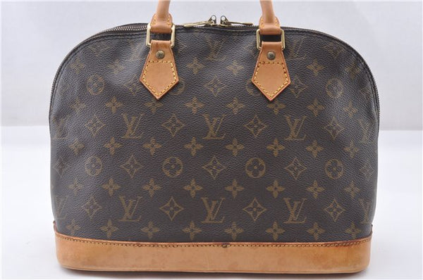 Authentic Louis Vuitton Monogram Alma Hand Bag Purse M51130 LV 4595F