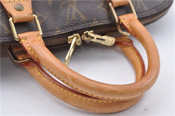 Authentic Louis Vuitton Monogram Alma Hand Bag Purse M51130 LV 4595F