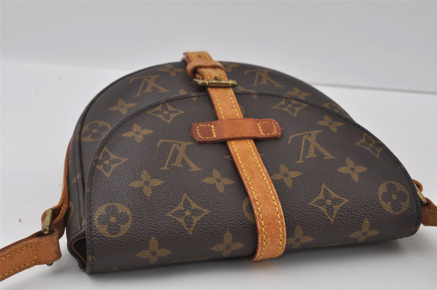 Authentic Louis Vuitton Monogram Chantilly PM Shoulder Cross Bag M51234 LV 4595I