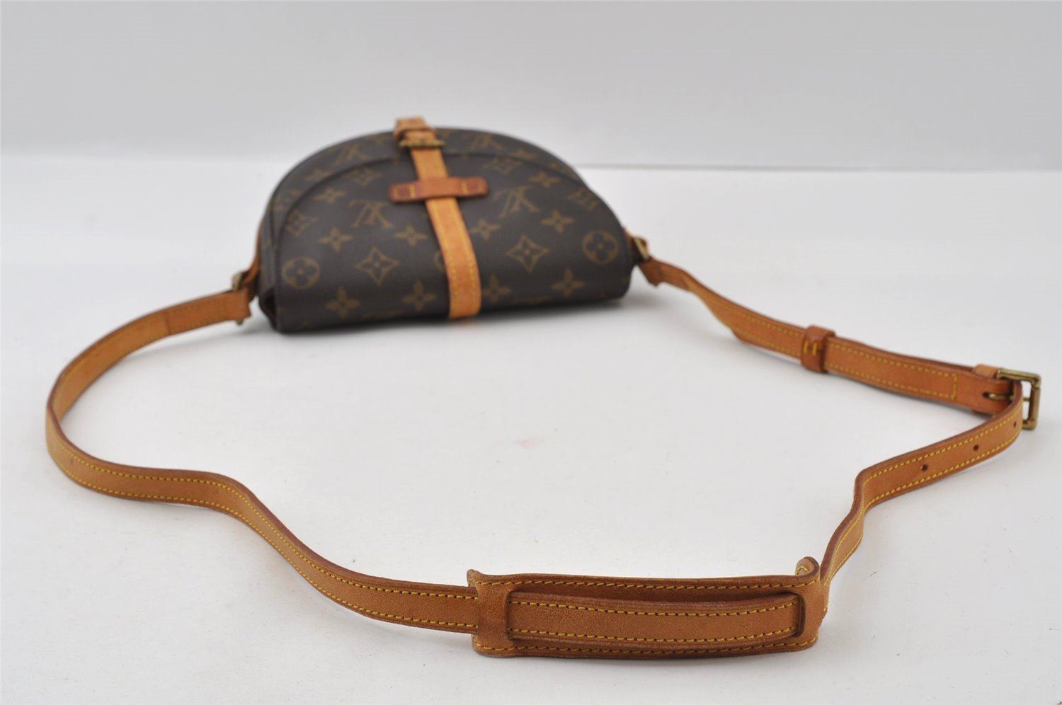 Authentic Louis Vuitton Monogram Chantilly PM Shoulder Cross Bag M51234 LV 4595I